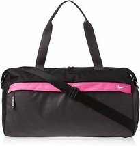 Women Nike Radiate Club Duffle Bag, BA5528 011 Black/Thunder Grey/White - £47.36 GBP