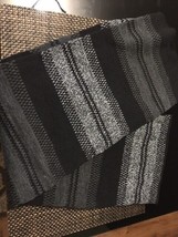 Men&#39;s Apt. 9 Scarf--Black/Gray - £7.83 GBP