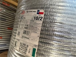 Steel MC-Cable 10/2 Strand Copper-Black, White Conductors (900&#39;) - $25,573.43 MXN
