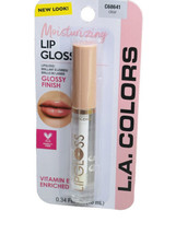 L.A. Colors Moisturizing Glossy Vitamin E Lip Gloss C68641 Clear - $11.76