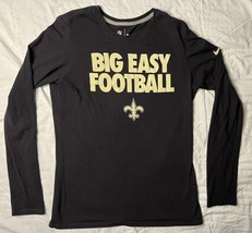 Nike T Shirt Men’s Large Black New Orleans Saints Big Easy Football NFL ... - $292.68 MXN