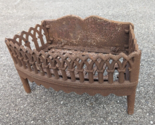 Vintage Victorian Ornate Cast Iron Fireplace Grate Basket - $399.91