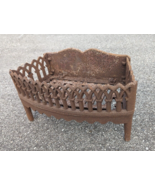Vintage Victorian Ornate Cast Iron Fireplace Grate Basket - £312.66 GBP