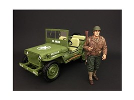 US Army WWII Figure I For 1:18 Scale Models by American Diorama - $41.49