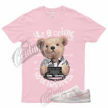 CRIME T Shirt to Match Dunk Low Pink Paisley Medium Soft Pearl Essential WMNS 1 - £20.49 GBP+