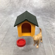 Playmobil Puppy &amp; Dog House + Dog Bowl - £5.47 GBP