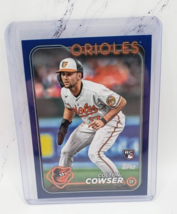 2024 Topps Series 1 Colton Cowser #257 Rookie Royal Blue Orioles - $5.93
