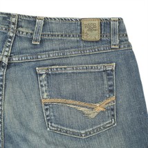 BKE Denim Wendi Stretch Dark Wash Bootcut Mid Rise Jeans Womens 33x33.5 - $29.56