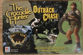 Vintage Milton Bradley Board Game Crocodile Hunter Steve Irwin OUTBACK C... - £11.82 GBP