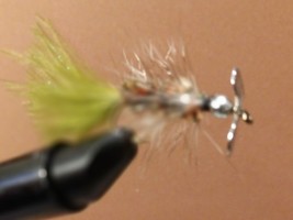 2022  Freshwater, Woolly Bugger Spinner, Variegated Olive/Brn, Size 6,Sold Per 8 - £8.58 GBP