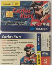 Carlos Kuri Rookier of the Year &#39;99. on Ladatel Mexican Phone Card with ... - $1.95