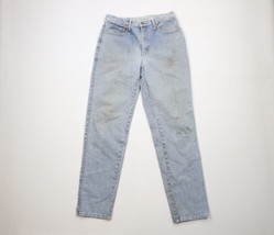 Vintage 90s Streetwear Mens 32x34 Distressed Straight Leg Denim Jeans Blue - £34.99 GBP