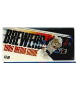 BASEBALL:  1988 MILWAUKEE BREWERS  Baseball MLB Media GUIDE EX+++ - £6.92 GBP