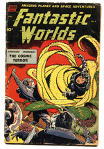 FANTASTIC WORLDS #6 1952-STANDARD-ALEX TOTH-Golden-Age sci-fi/horror - £168.83 GBP