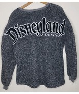 Disneyland Resort Fuzzy Fleece Sherpa Grey Spirit Jersey Sweater Size Small - €35,86 EUR