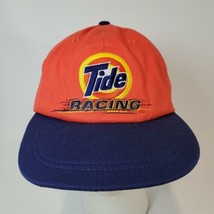Tide Racing Embroidered Scrunch Cap Hat Downy Vintage Orange and Blue - £14.94 GBP