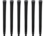 8 pcs - Tour Pro Soft Black Standard Size Golf Grips - $26.41