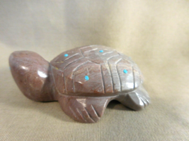 ZUNI Native American Pueblo Indian exquisite Turtle Tyler Quam  # 042622N - £89.32 GBP