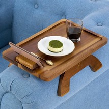 Sofa Armrest Tray, Arm Table Sofa Arm Tray Clip On Tray Table, Sofa Tray Table - £27.33 GBP