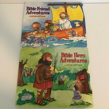 Set of 2 Bible Friend Adventures A Lift-the-Flap Book by Zobel Learning Counting - £20.03 GBP