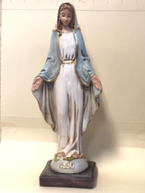Our Lady of Grace 11.75&quot;  Large Statue, New from Colombia - $59.39