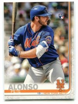 2019 Topps #475 Pete Alonso Mets Rookie Card RC No Sock Set Variation 178C - $3.95