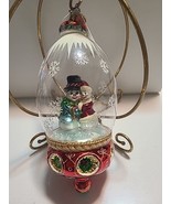 Christopher Radko Sweethearts In The Snow Glass Christmas Ornament Globe... - $356.00