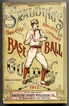 Spalding’s Official Baseball Guide 1915 - Athletic Library - $582.00