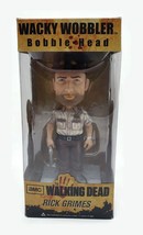 Funko Rick Grimes AMC The Walking Dead Wacky Wobbler Bobblehead Figure - £11.56 GBP
