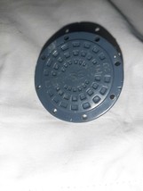 TMNT Grey Sewer Cover Shield Teenage Mutant Ninja Turtles dark grey - $11.99