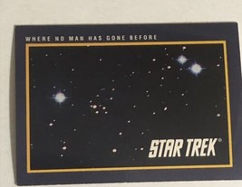 Star Trek Trading Card Vintage 1991 #1 Where No Man Has Gone Before - £1.48 GBP