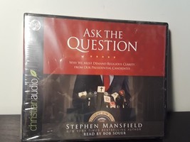 Ask the Question by Stephen Mansfield (CD Audiobook, 2016, Unabridged) New - $19.99