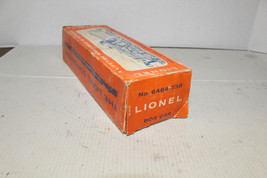 Lionel Postwar #6464-725 New Haven Boxcar 6464-735 Box #2 - $21.77