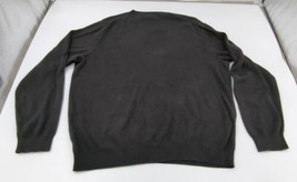 Polo Ralph Lauren Sweater Men's Size XL Black Pullover Knit V Neck Pima Cotton - £15.76 GBP