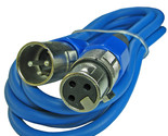 10 Ft Foot Blue 3Pin Xlr Male Plug To Xlr Female Jack Microphone Cable M... - £19.74 GBP