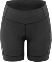 Garneau Women&#39;s Cycling Shorts: Fit Sensor Texture 5.5 -- Black/Noir [NEW!] - $18.99