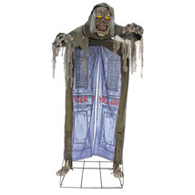 Halloween Looming Ghoul Haunted House Entrance Walkthrough 10ft Prop Archway - £457.52 GBP