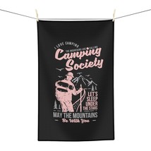 Microfiber Tea Towel: Perfect Kitchen Companion with Vibrant Camping Soc... - £14.60 GBP