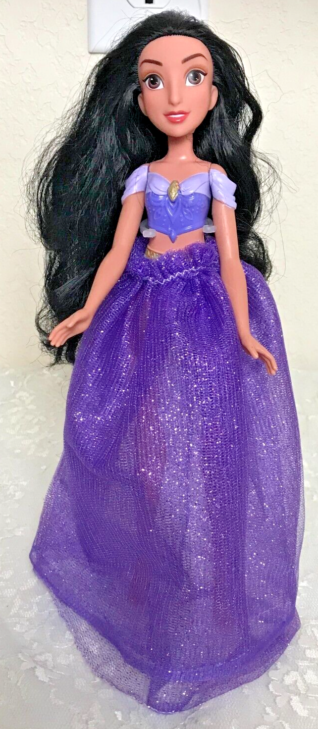2018 Hasbro Disney Princess Jasmine from Aladdin Movie Rigid Body - $11.39