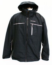 Columbia 3-in-1 Black Omni Shield Split Immersion Hooded Parka Jacket Men&#39;s  - £229.13 GBP