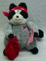 Vintage Hallmark Love Bandit Raccoon 8" Plush Stuffed Animal Toy w/ Tag - $16.34