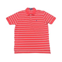 Polo Ralph Lauren Men's XL Red White Stripes Polo Short Sleeve Golf Shirt - £15.57 GBP