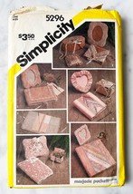 Vintage Simplicity Crafts Frames-Boxes-Book Covers Sewing Pattern 5296 U... - $12.30