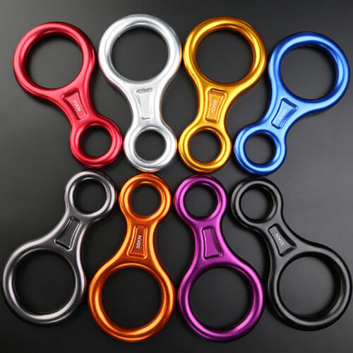 Figure 8 Descender Belay Device Rock Climbing Rappelling Rescue Equipmen... - $9.89+