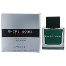 Encre Noire Sport by Lalique, 3 oz Eau De Toilette Spray for Men - $1,040.27 MXN