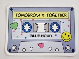 Old School Tape Cartoon Tomorrow x Together Sticker Decal Music Embellishment - £1.75 GBP