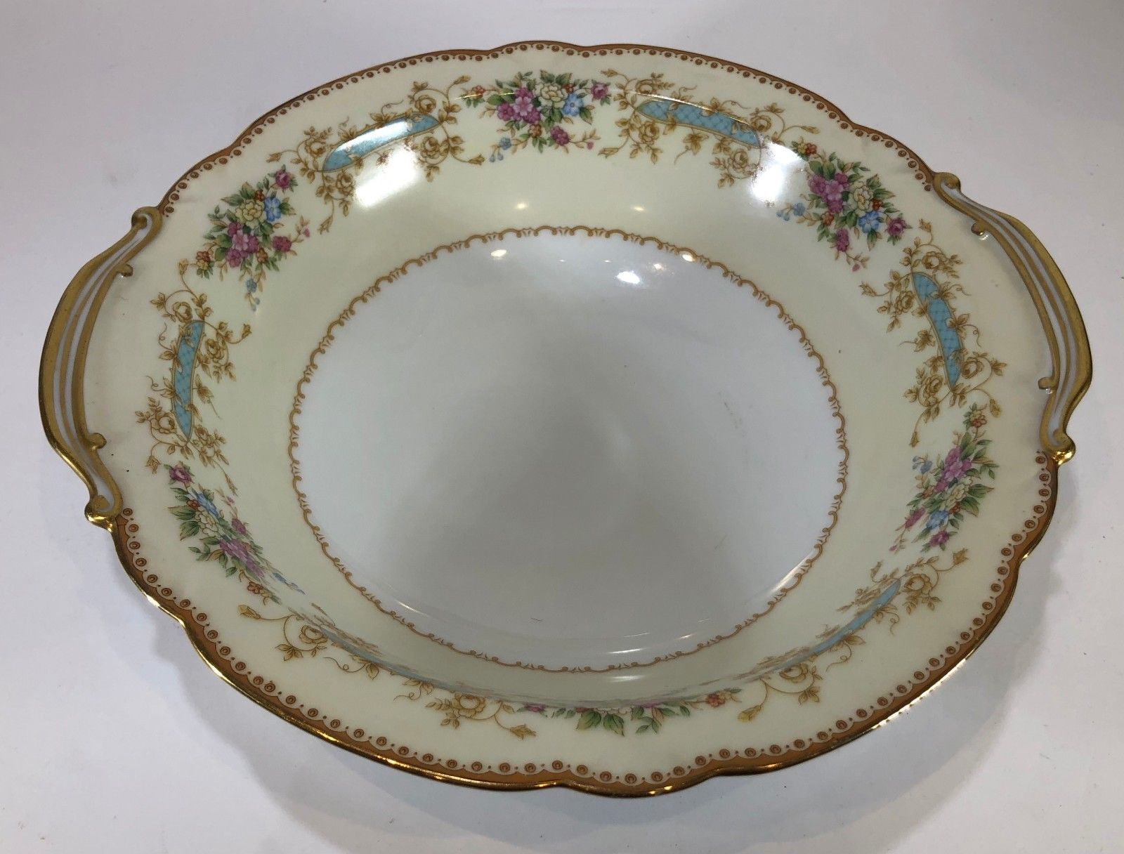Vintage MEITO China Flora Hand-Painted Japan Dinnerware Collection