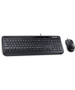 Microsoft - 5MH-00001 - Wired Desktop 400 Keyboard and Mouse, USB - £19.45 GBP