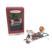 Hallmark Hershey Time For A Treat 1996 Ornaments Vintage Decoration Christmas - $18.70