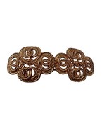 Gold Tone Scroll Clover Sweater Cardigan Collar Clip Sweater Shawl Clips... - £7.07 GBP